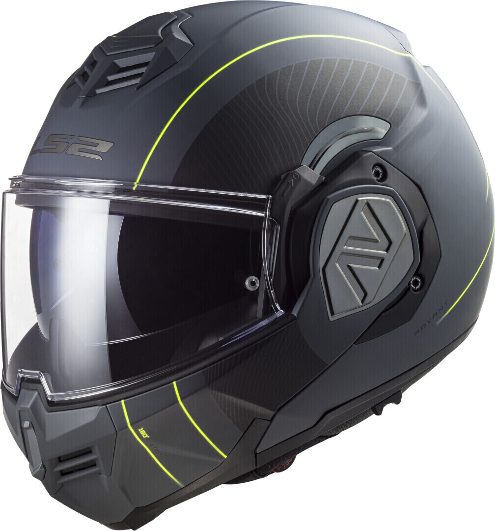 LS2 FF906 Advant Cooper mat noir