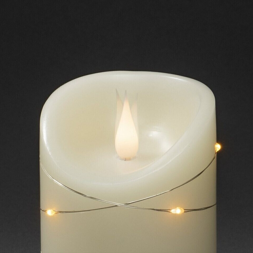 Konstsmide LED-Echtwachskerze H:13,5 cm 3D Flamme (1834-180) ab 29,96 € |  Preisvergleich bei