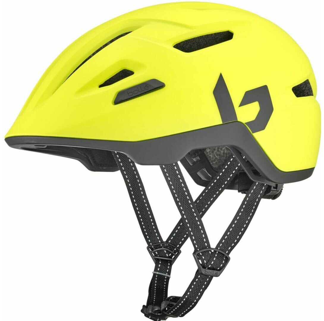 Bollé Stance helmet hi vis yellow matte