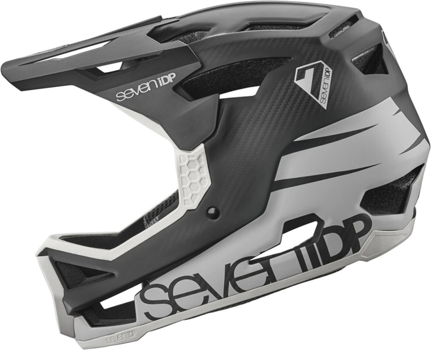 Seven IDP Project 23 Carbon helmet grau