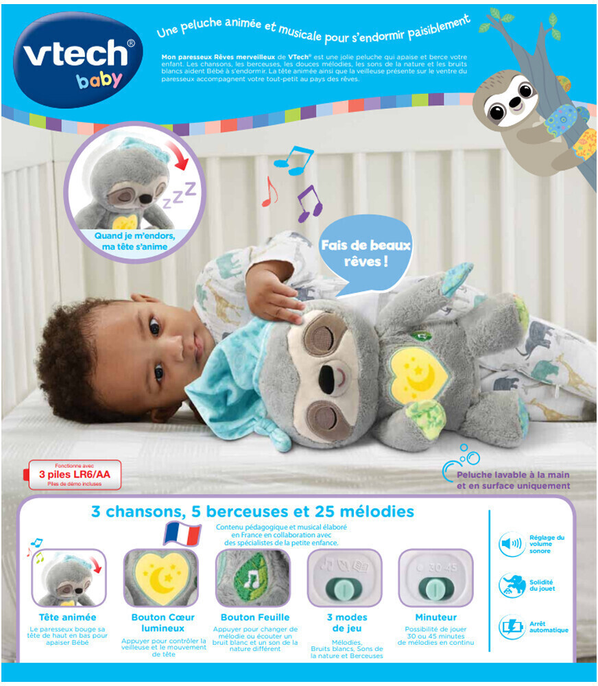 VTech Baby – Premières Chansons, Livre Musical Multicolore : : Bébé  et Puériculture