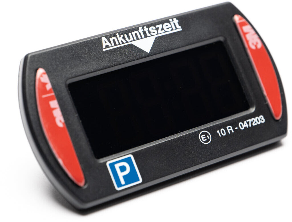 Needit Park Mini schwarz 3011 elektronische Parkscheibe mit Zulassung –  oel-billiger
