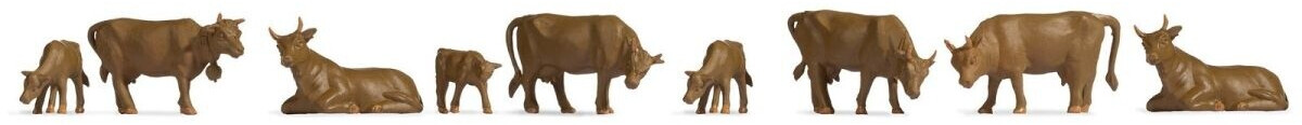 Woodland Scenics A2217 Black Angus Kühe - N Spur 1:160 Modelleisenbahn Figuren