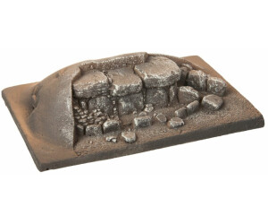 Noch 58452 Model Rock Pieces - Sandstone Texture, 6 Pcs, H0/TT/N Scale Scenery Kit For Model Trains & Dioramas - View #9