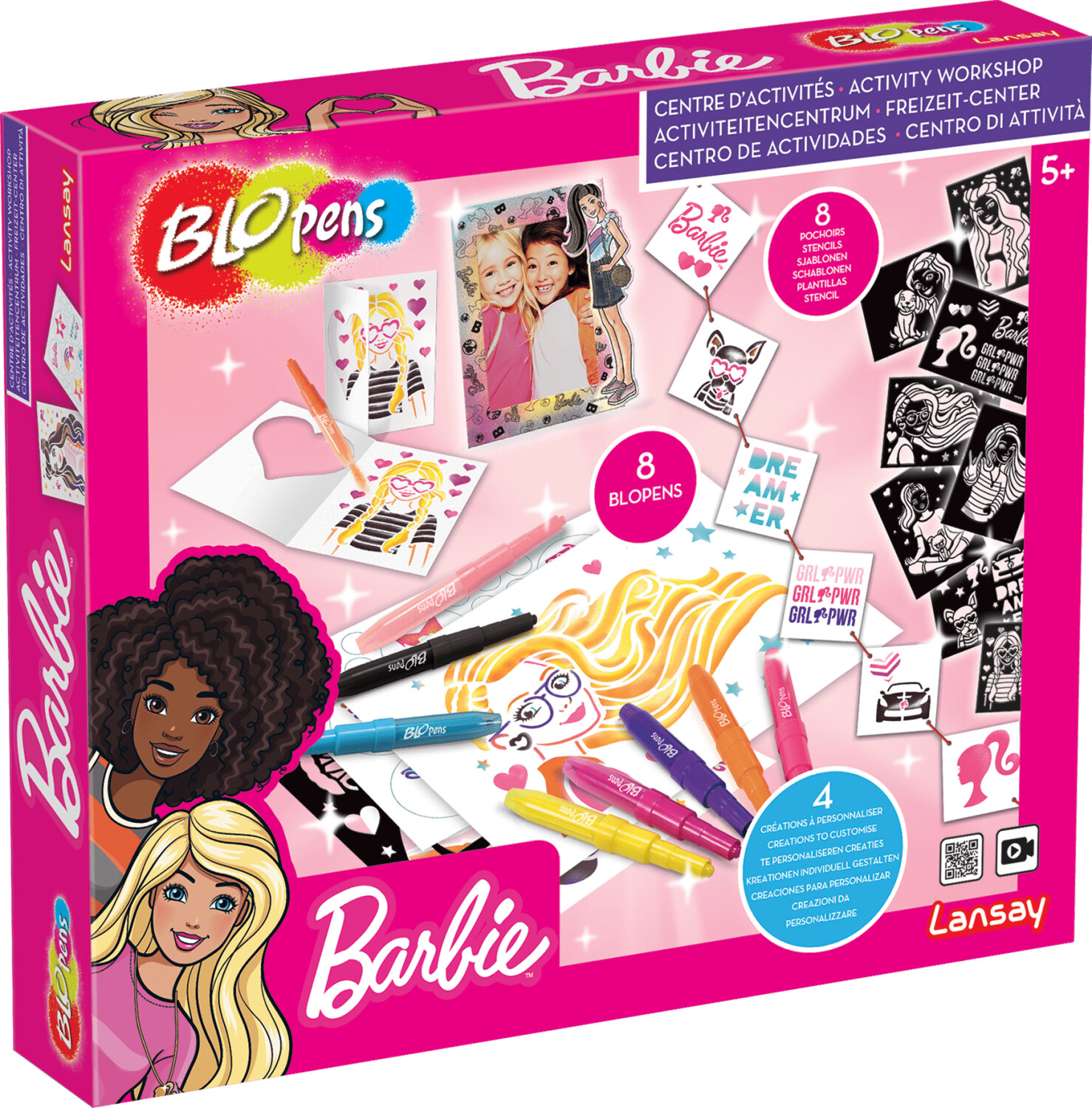 Lansay Blopens Super centre d'activités Barbie au meilleur prix