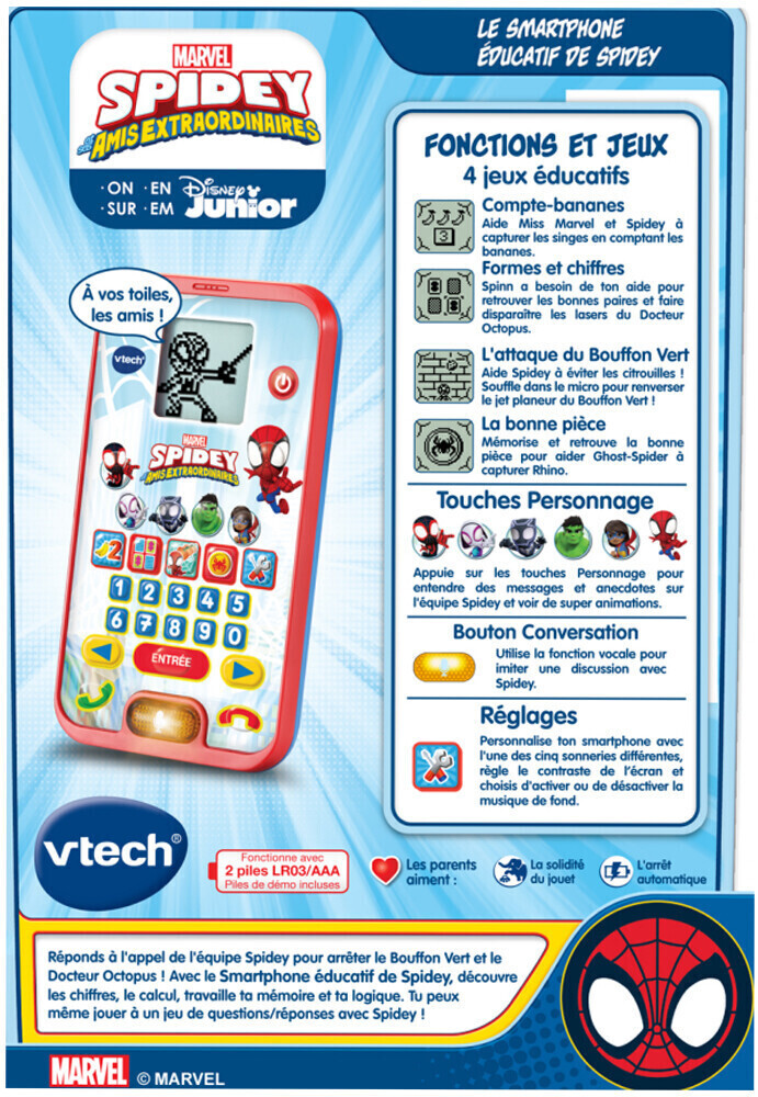 VTech - Baby Smartphone Bilingue Mixte, Téléphone Bébé, Jouet d