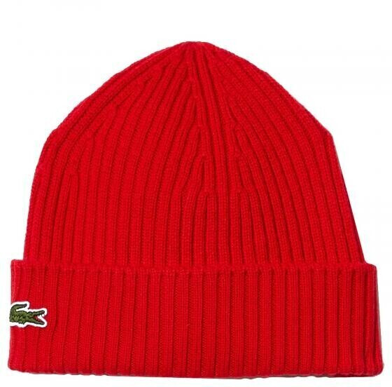 Lacoste Unisex Beanie (RB0001) red