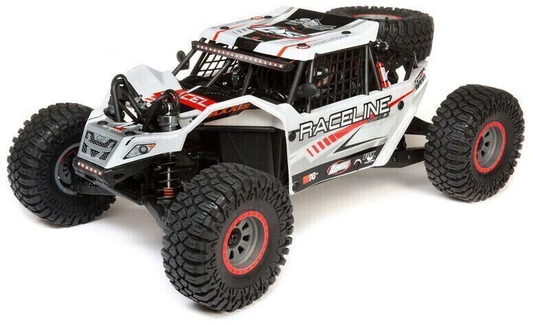 Losi Super Rock Rey 1/6 4WD Elektro Rock Racer RTR white