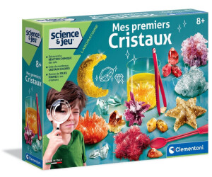 Clementoni - Science & Jeu - Cristaux et Pierres Précieuses - Jeu  Scientifique - Laboratoire - Expériences - Substances Chimiques - Pour  Enfants à