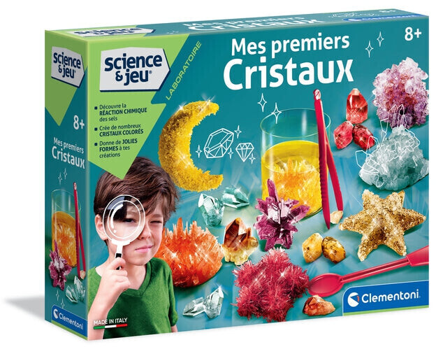 Science et jeu : Crée tes cristaux - Jeux et jouets Clementoni - Avenue des  Jeux
