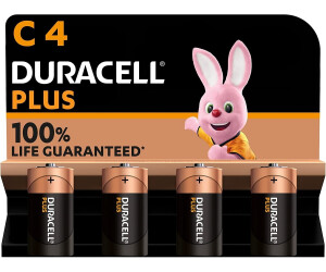 Lot de 2x piles Duracell C 1.5 V - alcalines - LR14 MN1400