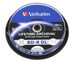 M-DISC MDBD015 Disque Vierge Blu-Ray : : Informatique