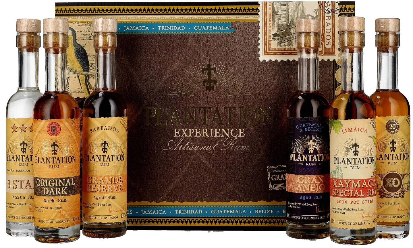 | 41,49 Plantation Experience 41% Rum Preisvergleich ab 6x0,1l Artisanal € Box bei