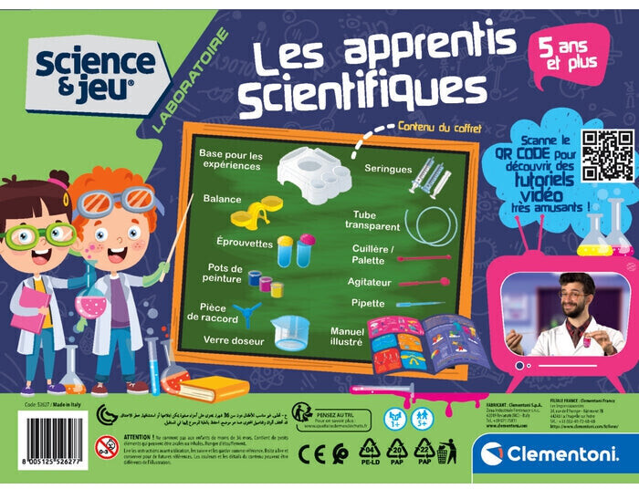 Les Apprentis Scientifiques - Clementoni à Prix Carrefour
