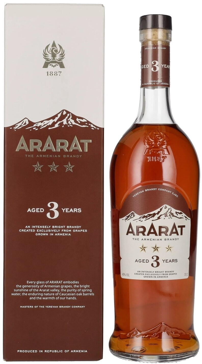 Ararat 3 Years in Giftbox 40% 0,7l