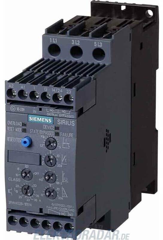 Siemens Soft starter Sirius (3RW4027-1BB14)