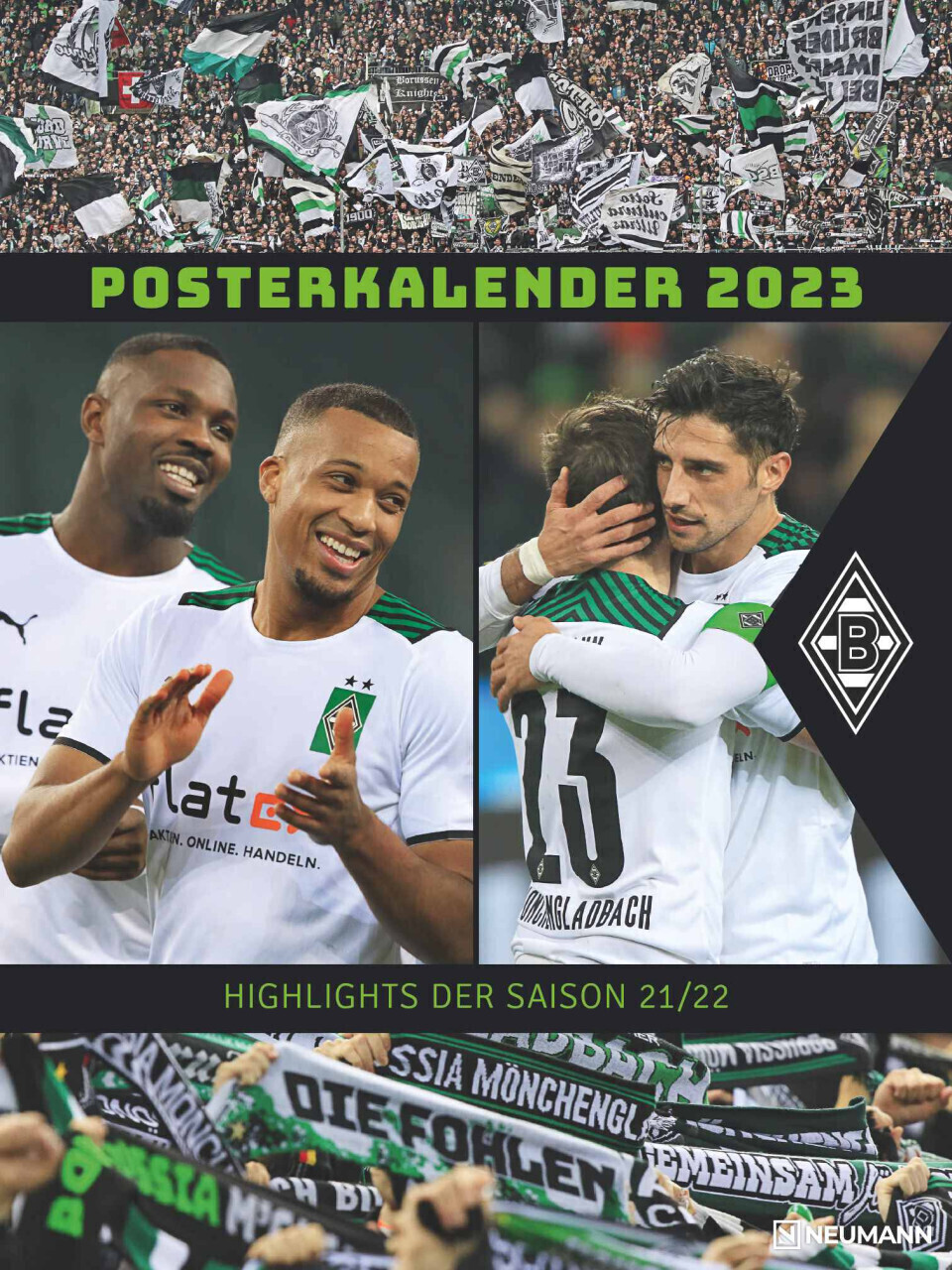 teNeues Posterkalender 2023 Borussia Mönchengladbach ab 9,97