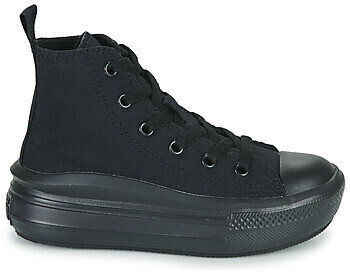 Platform all black converse store