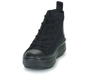 Converse platform total black sale