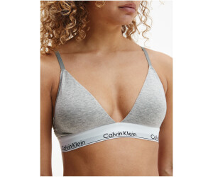 Calvin Klein Triangle Bra Modern grey a 24 99 oggi Migliori