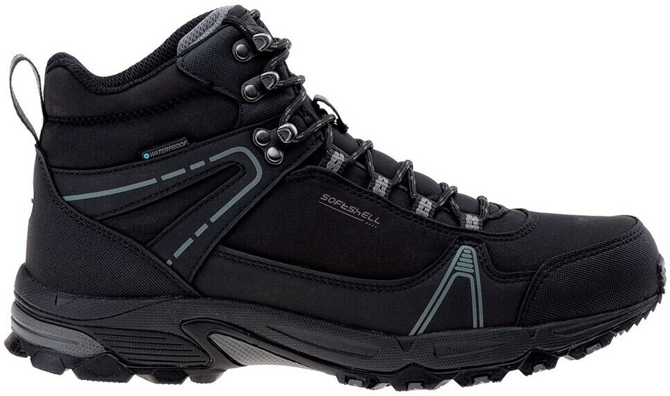 Hi-Tec Hapiter Mid Wp Hiking Boots (30763-BLK/MID GR) black