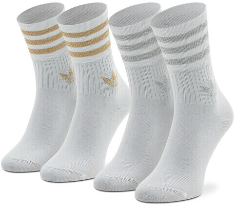 | two Socks ab Mid-Cut beige/grey Women white/magic Preisvergleich Crew 2-Pack 15,00 Adidas bei Glitter €