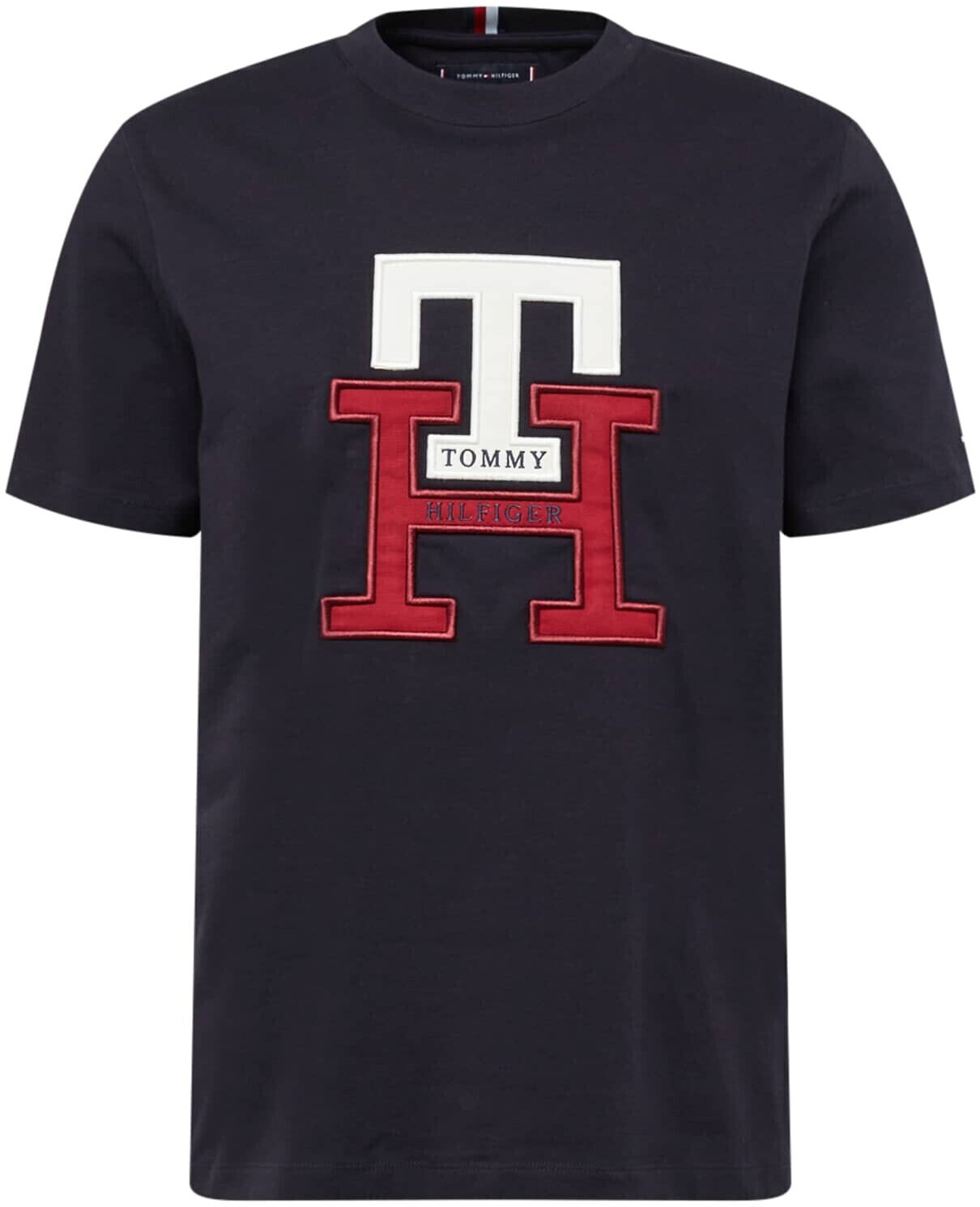 Tommy Hilfiger TH Monogram Appliqué Organic Cotton T-Shirt (MW0MW28230)