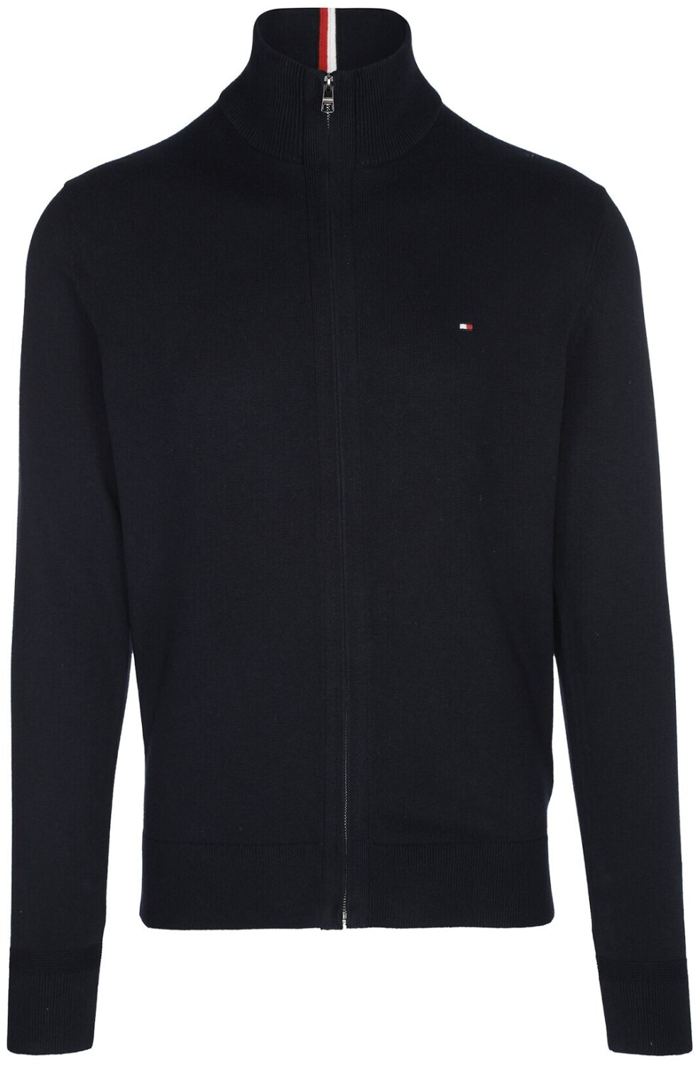 Tommy Hilfiger Cotton Cashmere Zip-Thru Cardigan (MW0MW28050 