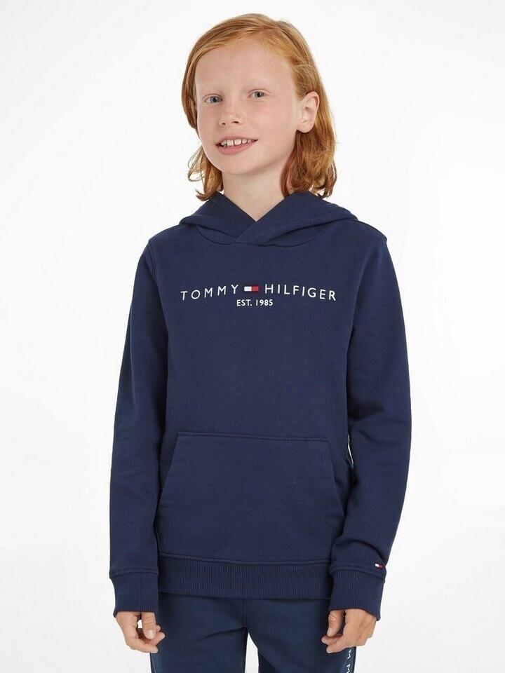 Tommy Hilfiger Essential Logo Organic Cotton Hoody (KS0KS00213) twilight navy