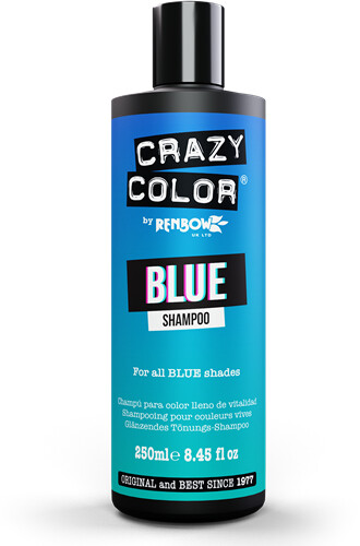 Photos - Hair Product Renbow Crazy Color Crazy Colour Vibrant Shampoo  Blue(250 ml)