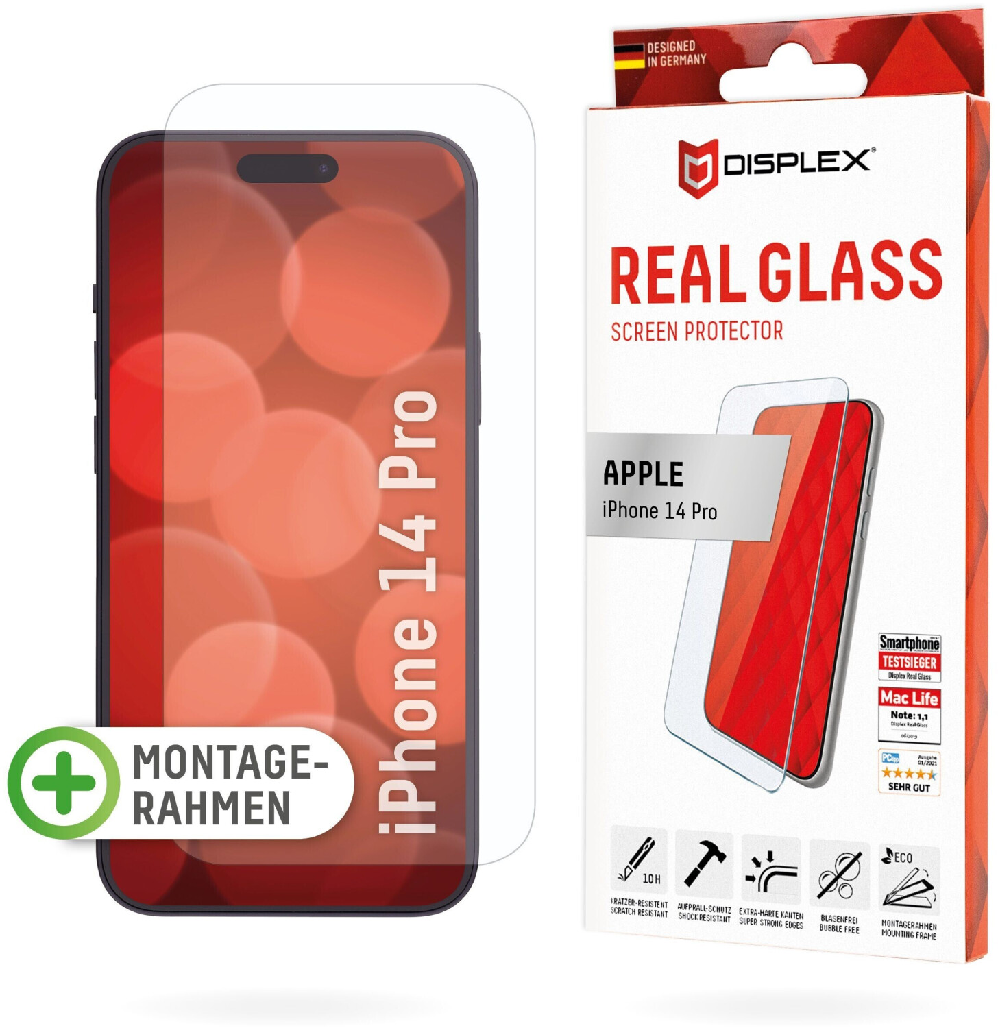 Vente Protection en verre trempé QUAD LOCK - iPhone 15 / 15 Pro