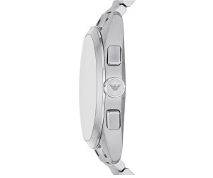 Emporio armani watch stainless steel shop back
