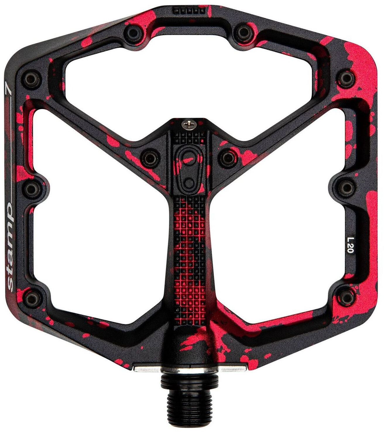 Crankbrothers Stamp 7 Large Plattformpedale Splatter Limited Edition Crankbrothers Stamp 7 Large Plattformpedale Splatter Limited Edition