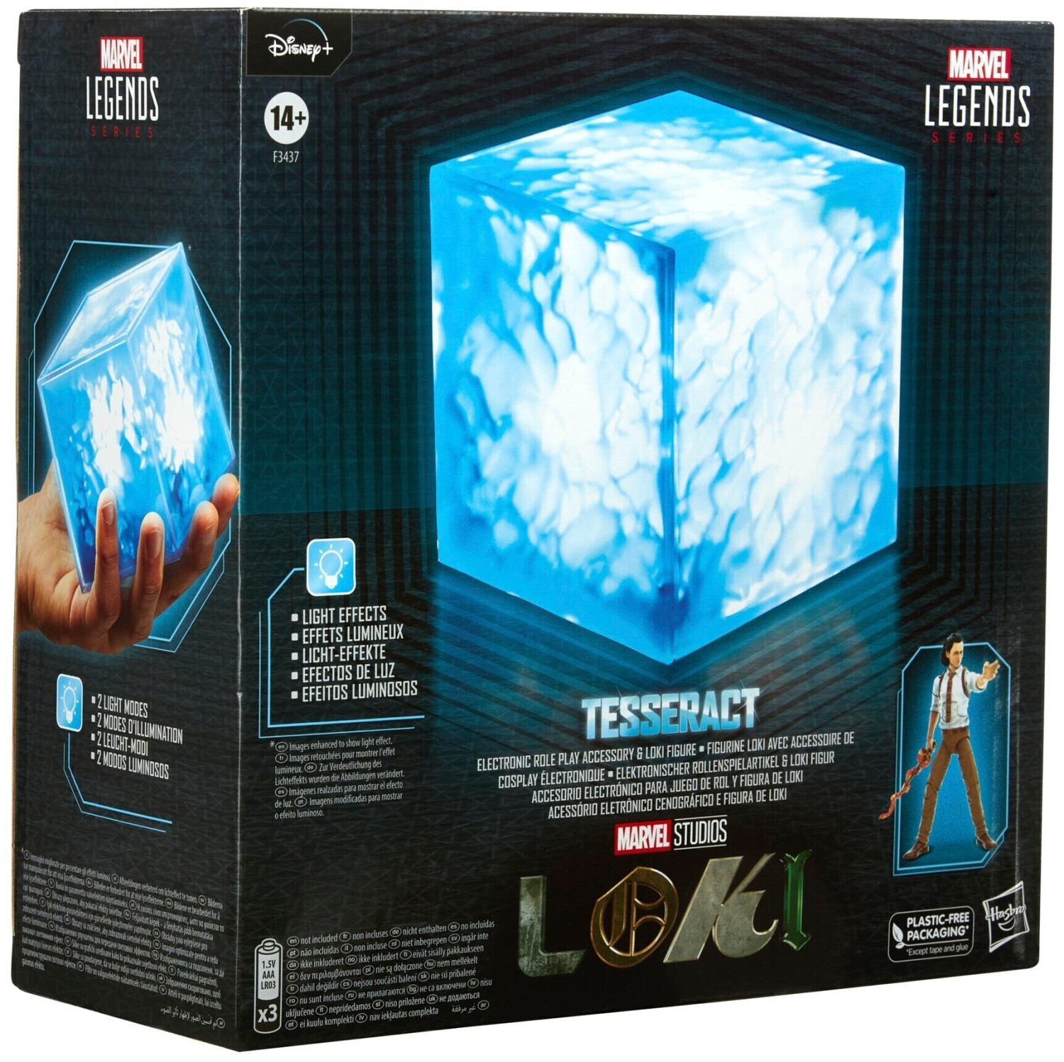 Photos - Action Figures / Transformers Hasbro Marvel Legends Series Loki Tesseract Electronic Role Play Ac 