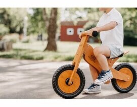 Kinderfeets bamboo balance bike online