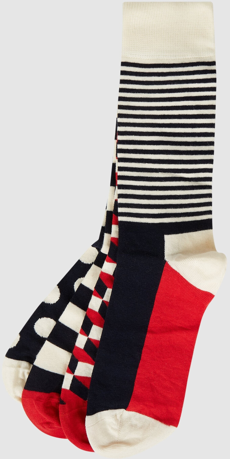 Happy Socks Preisvergleich Socks bei Navy € Classic | Set ab Gift (XBDO09-6002) 27,99 4-Pack