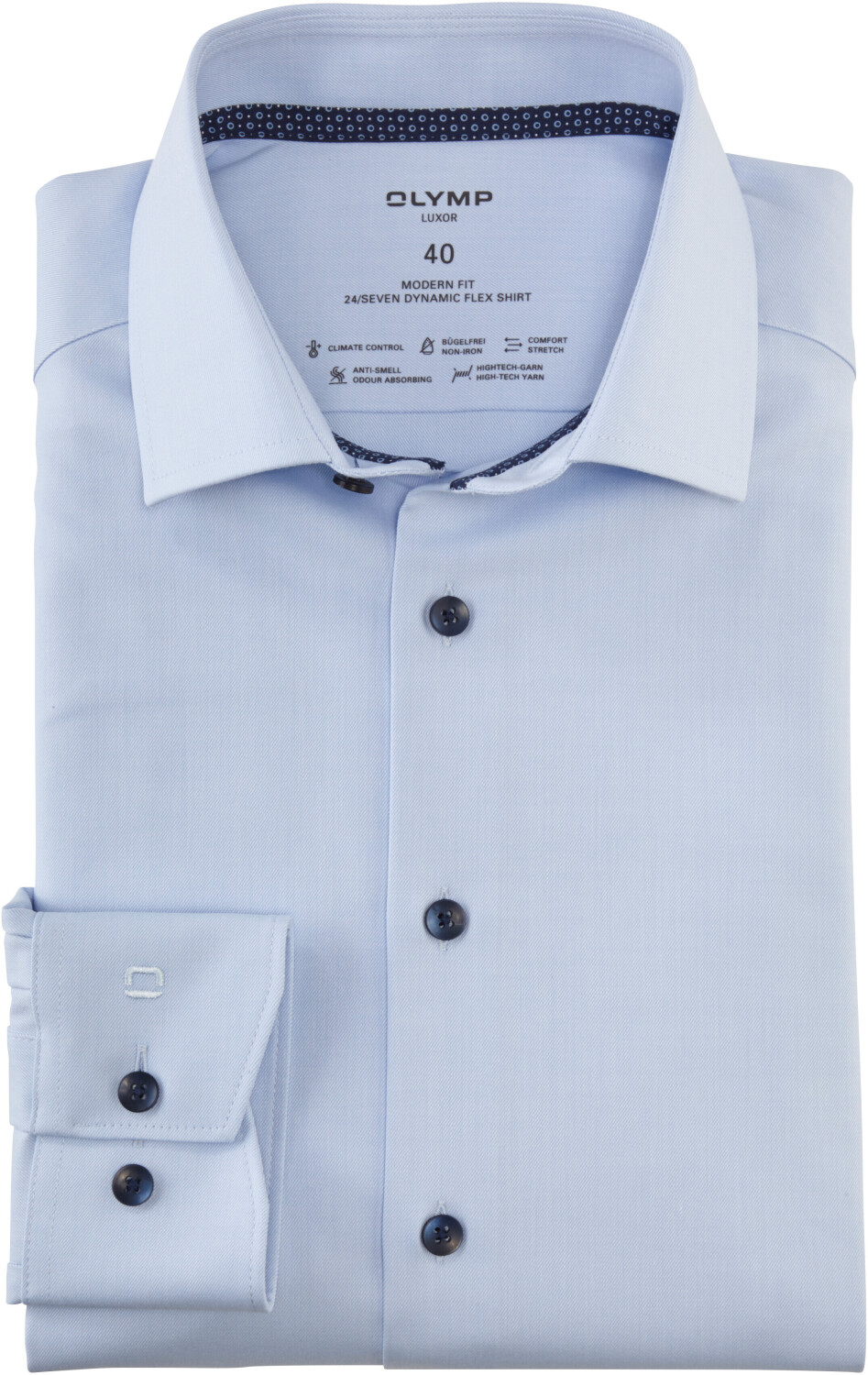 OLYMP Luxor 24/Seven Hemd Modern Fit Global Kent bleu (7086-41-11) ab 50,83  € | Preisvergleich bei