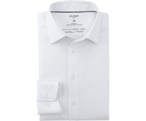 Breuninger Herren Kleidung Hemden Business Hemden Jerseyhemd Luxor 24/Seven Modern Fit weiss 
