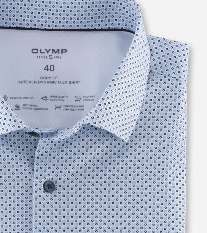OLYMP Level 47,95 Fit Five (20492-24-11) Hemd 24/Seven bei € | ab bleu Body Kent Modern Preisvergleich