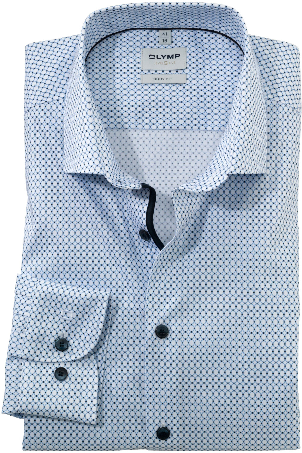 OLYMP Level Five Hemd Body Fit Modern Kent bleu (2063-24-11) ab 30,00 € |  Preisvergleich bei