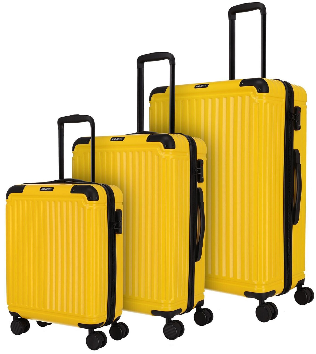 Travelite Cruise 4-Rollen-Trolley Set 3-tlg. (72640) yellow ab 269,85 € |  Preisvergleich bei