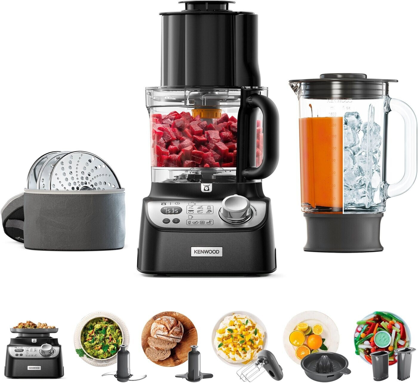 Kenwood FDM72.990BK MultiPro XL Weigh+