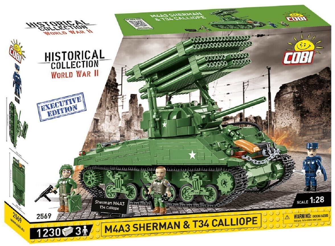 Cobi M4A3 Sherman & T34 Calliope - Executive Editon (2569)