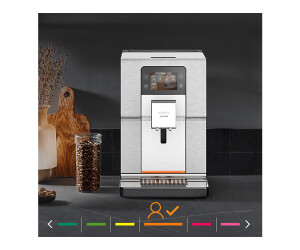 Test Krups Sensation EA910E10 : la cafetière à grain intuitive et