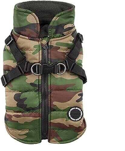 Puppia Mountaineer II Dog Coat M Camouflage