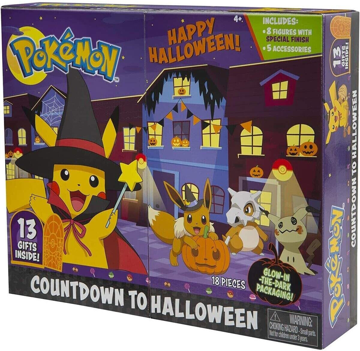 Jazwares Pokémon Advent Calendar Halloween 2022 ab € 35,52
