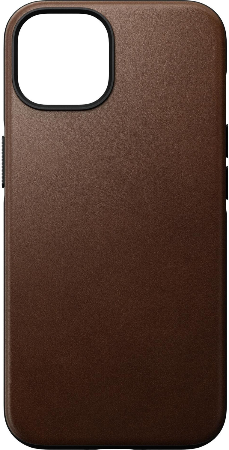 Nomad Goods Modern Leather Case (iPhone 14) Rustic Brown
