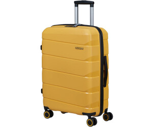 American tourister top yellow trolley bag