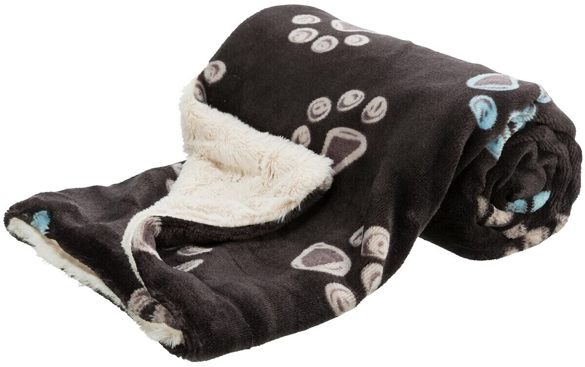 Photos - Bed & Furniture Trixie Jimmy blanket with paws patern 150x100cm  (37618)