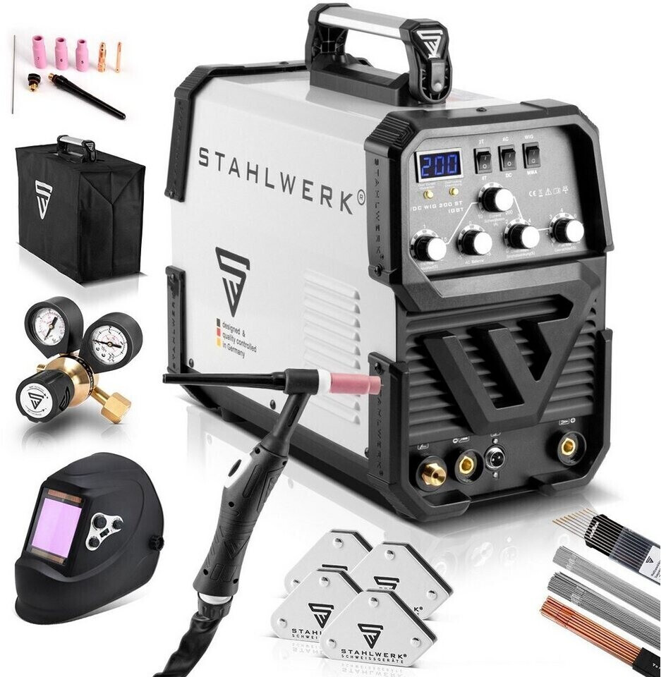 Stahlwerk AC/DC WIG 200 ST IGBT ARC MMA